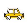 Icon of a car