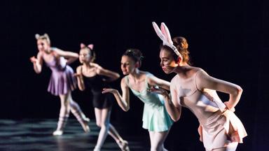 four ballet dancers