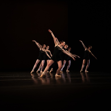 ensemble in black