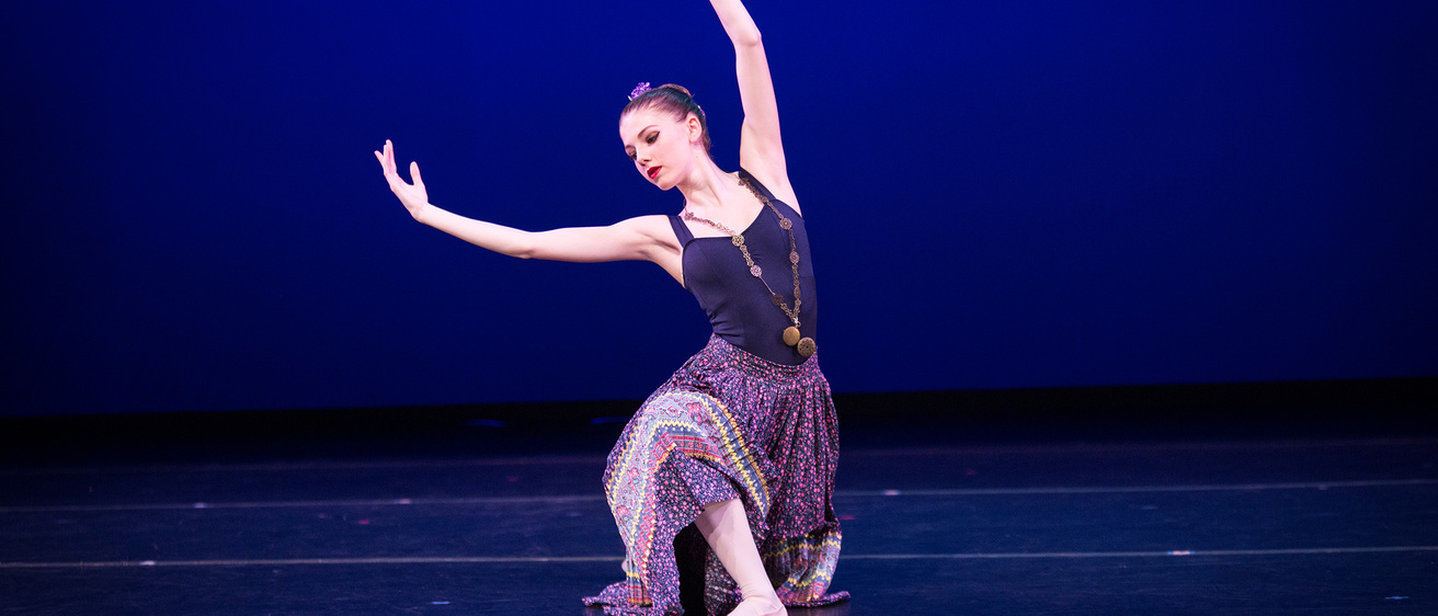ballet dancer performing on stage
